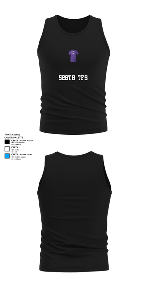 Tank Top, 526th TFS, , Teamtime, Team time, sublimation, custom sports apparel, team uniforms, spirit wear, spiritwear, sports uniforms, custom shirts, team store, custom team store, fundraiser sports, apparel fundraiser
