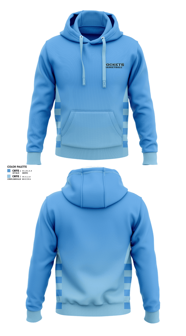 Hoodie, Rockets, Men's Basketball, Teamtime, Team time, sublimation, custom sports apparel, team uniforms, spirit wear, spiritwear, sports uniforms, custom shirts, team store, custom team store, fundraiser sports, apparel fundraiser