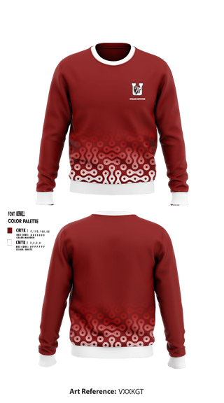 Crew Neck Sweatshirt, Uvalde Coyotes, Wrestling, Teamtime, Team time, sublimation, custom sports apparel, team uniforms, spirit wear, spiritwear, sports uniforms, custom shirts, team store, custom team store, fundraiser sports, apparel fundraiser