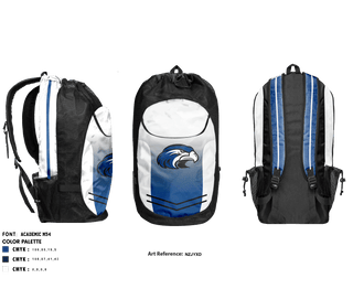 Gear Bag, Shorter University Athletics Volleyball, Women's Volleyball, Teamtime, Team time, sublimation, custom sports apparel, team uniforms, spirit wear, spiritwear, sports uniforms, custom shirts, team store, custom team store, fundraiser sports, apparel fundraiser