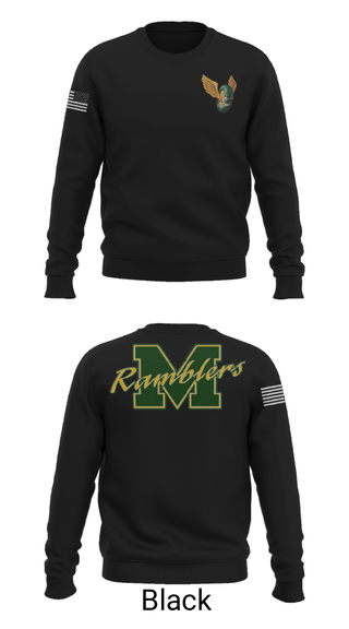 Crew Neck Sweatshirt, McBain High School Volleyball, Women's Volleyball, Teamtime, Team time, sublimation, custom sports apparel, team uniforms, spirit wear, spiritwear, sports uniforms, custom shirts, team store, custom team store, fundraiser sports, apparel fundraiser