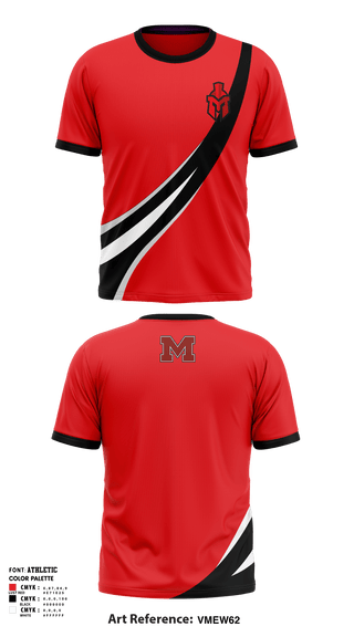 Short Sleeve Performance Shirt, Redmen, Spirit Store, Teamtime, Team time, sublimation, custom sports apparel, team uniforms, spirit wear, spiritwear, sports uniforms, custom shirts, team store, custom team store, fundraiser sports, apparel fundraiser