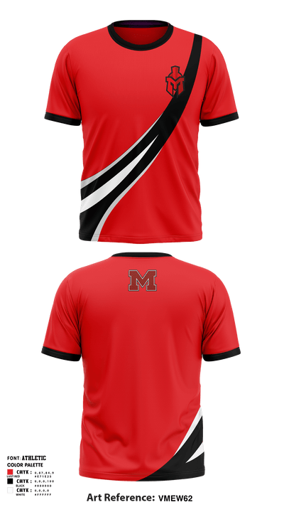 Redmen 61765245 Short Sleeve Performance Shirt - 1