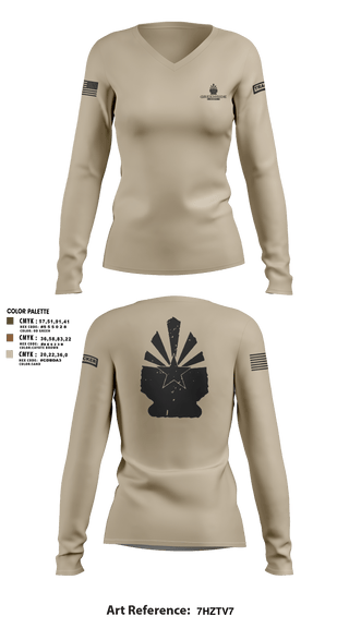 Women's Long Sleeve Vneck Shirt, Greenside, , Teamtime, Team time, sublimation, custom sports apparel, team uniforms, spirit wear, spiritwear, sports uniforms, custom shirts, team store, custom team store, fundraiser sports, apparel fundraiser