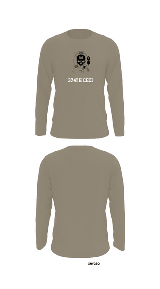 Long Sleeve Performance Shirt, 374TH CECI, Army, Teamtime, Team time, sublimation, custom sports apparel, team uniforms, spirit wear, spiritwear, sports uniforms, custom shirts, team store, custom team store, fundraiser sports, apparel fundraiser