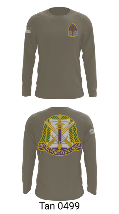 322 civil affairs brigade 15176407 Long Sleeve Performance Shirt - 66