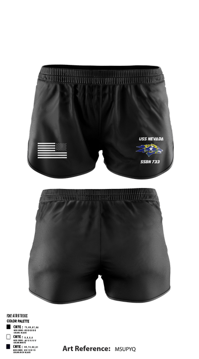 USS NEVADA SSBN 733 65073503 Ranger Panties - 5