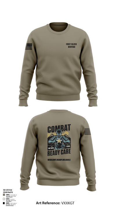 Fort Bliss DENTAC 45605501 Crew Neck Sweatshirt - 2