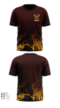 Deer park bucks 62170495 Short Sleeve Performance Shirt - 1
