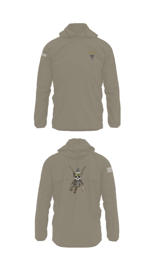Windbreaker, HHC 2/130 IN, National Guard, Teamtime, Team time, sublimation, custom sports apparel, team uniforms, spirit wear, spiritwear, sports uniforms, custom shirts, team store, custom team store, fundraiser sports, apparel fundraiser