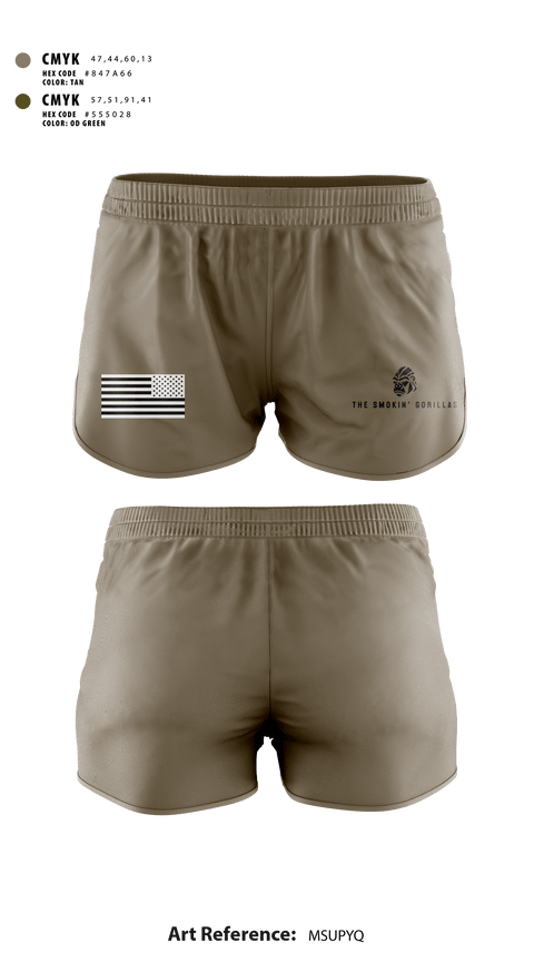 Ranger Panties, The Smokin' Gorillas, Space Force, Teamtime, Team time, sublimation, custom sports apparel, team uniforms, spirit wear, spiritwear, sports uniforms, custom shirts, team store, custom team store, fundraiser sports, apparel fundraiser