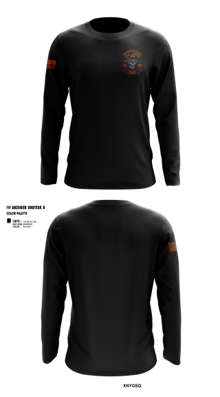 Long Sleeve Performance Shirt, Yougstown Steel hammerz, Police, Teamtime, Team time, sublimation, custom sports apparel, team uniforms, spirit wear, spiritwear, sports uniforms, custom shirts, team store, custom team store, fundraiser sports, apparel fundraiser