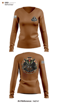 F co. 2-32 FAR 84493755 Women's Long Sleeve V-neck Shirt - 1