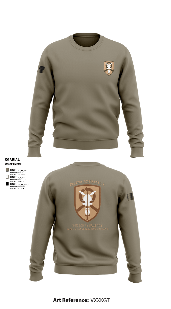 Crew Neck Sweatshirt, 1st Platoon, 423 TC1st Platoon, 423 TC, Army, Teamtime, Team time, sublimation, custom sports apparel, team uniforms, spirit wear, spiritwear, sports uniforms, custom shirts, team store, custom team store, fundraiser sports, apparel fundraiser