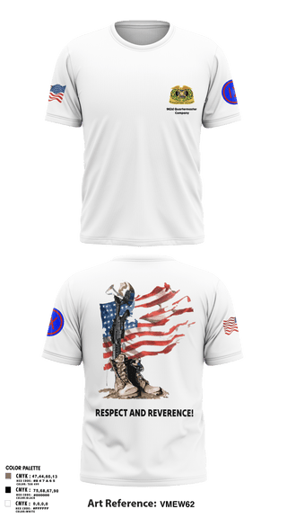Old School Cotton Feel Shirt, 962D QUARTERMASTER COMPANY (MORTUARY AFFAIRS), Army, Teamtime, Team time, sublimation, custom sports apparel, team uniforms, spirit wear, spiritwear, sports uniforms, custom shirts, team store, custom team store, fundraiser sports, apparel fundraiser