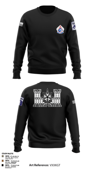 Crew Neck Sweatshirt, XVIII ABN G2, Army, Teamtime, Team time, sublimation, custom sports apparel, team uniforms, spirit wear, spiritwear, sports uniforms, custom shirts, team store, custom team store, fundraiser sports, apparel fundraiser