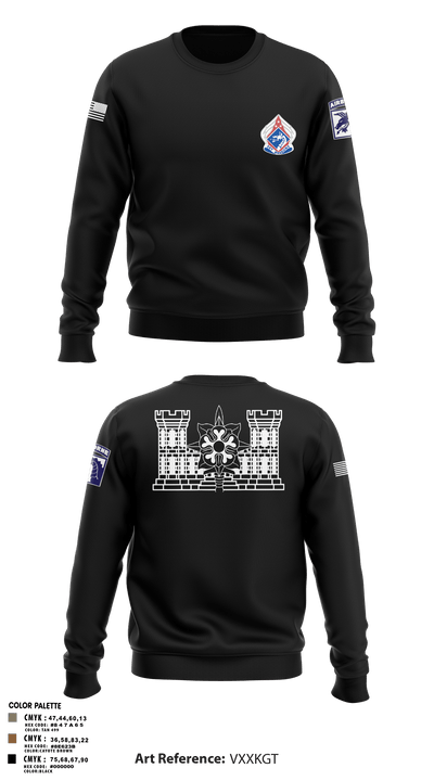 XVIII ABN G2 65000076 Crew Neck Sweatshirt - 9