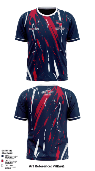 Short Sleeve Performance Shirt, Saugerties Outlaws Youth Football, Football, Teamtime, Team time, sublimation, custom sports apparel, team uniforms, spirit wear, spiritwear, sports uniforms, custom shirts, team store, custom team store, fundraiser sports, apparel fundraiser