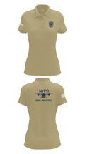 NYPD TARU 76375365 Women's Short Sleeve Performance Polo  - 90