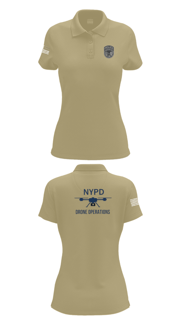 Women's Short Sleeve Performance Polo, NYPD TARU, Police, Teamtime, Team time, sublimation, custom sports apparel, team uniforms, spirit wear, spiritwear, sports uniforms, custom shirts, team store, custom team store, fundraiser sports, apparel fundraiser