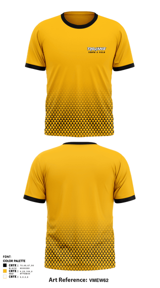 Short Sleeve Performance Shirt, Trojans, Track & Field, Teamtime, Team time, sublimation, custom sports apparel, team uniforms, spirit wear, spiritwear, sports uniforms, custom shirts, team store, custom team store, fundraiser sports, apparel fundraiser