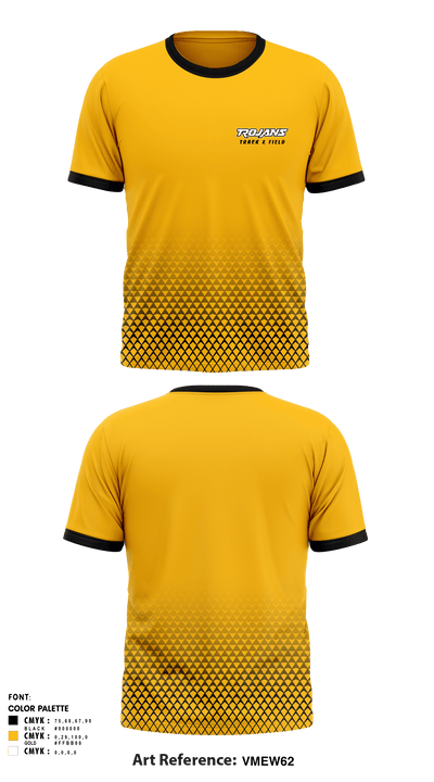 Trojans 80662240 Short Sleeve Performance Shirt - 1