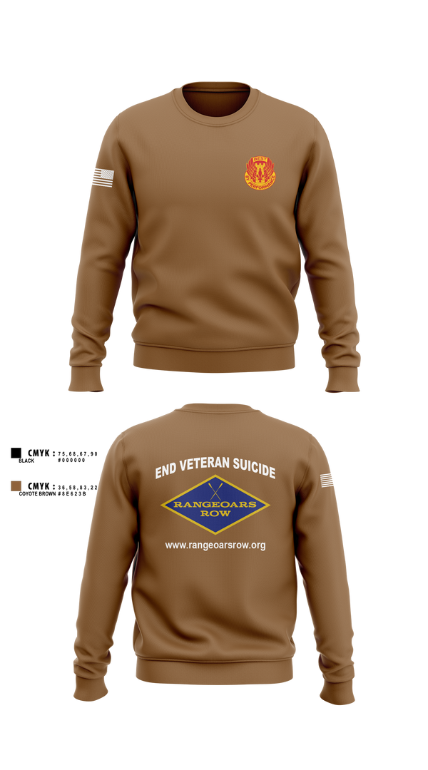 Crew Neck Sweatshirt, B/2-327th, , Teamtime, Team time, sublimation, custom sports apparel, team uniforms, spirit wear, spiritwear, sports uniforms, custom shirts, team store, custom team store, fundraiser sports, apparel fundraiser