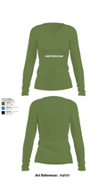 AIRSTATION MIAMI 21743089 Women's Long Sleeve V-neck Shirt - 38