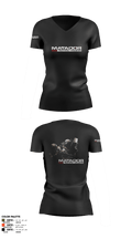 undefined Women's Short Sleeve V-neck Shirt - 2