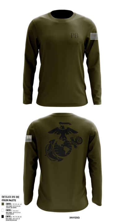 1/8 74512823 Long Sleeve Performance Shirt - 103