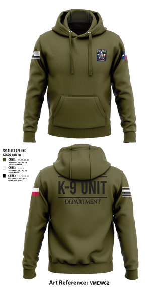 Hoodie, K9-Unit, Police, Teamtime, Team time, sublimation, custom sports apparel, team uniforms, spirit wear, spiritwear, sports uniforms, custom shirts, team store, custom team store, fundraiser sports, apparel fundraiser
