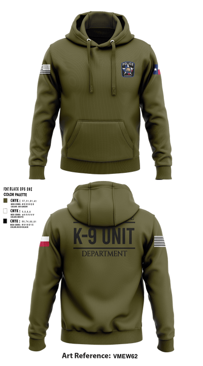 K9-Unit 77212274 Hoodie - 1