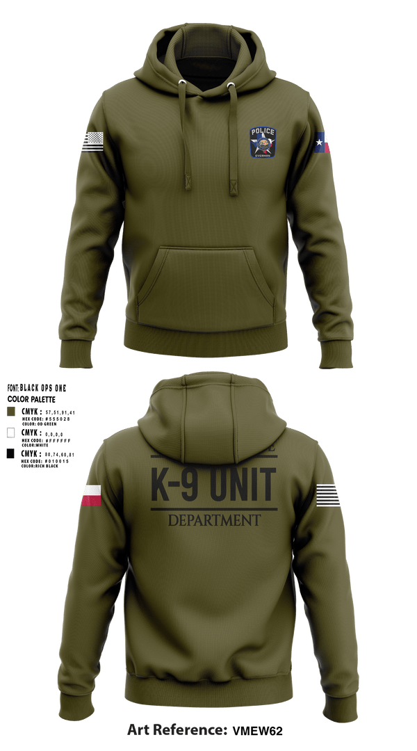 Hoodie, K9-Unit, Police, Teamtime, Team time, sublimation, custom sports apparel, team uniforms, spirit wear, spiritwear, sports uniforms, custom shirts, team store, custom team store, fundraiser sports, apparel fundraiser