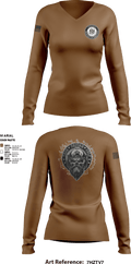 Special Operations Group 28255663 Women's Long Sleeve V-neck Shirt - 2