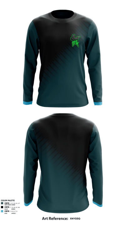 TTK ELITE 15389880 Long Sleeve Performance Shirt - 1