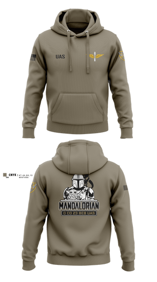 Hoodie, 23rd BEB UAS, Army, Teamtime, Team time, sublimation, custom sports apparel, team uniforms, spirit wear, spiritwear, sports uniforms, custom shirts, team store, custom team store, fundraiser sports, apparel fundraiser