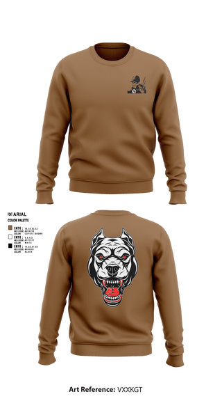 Crew Neck Sweatshirt, Oscar Golf Charlie Tango, Army, Teamtime, Team time, sublimation, custom sports apparel, team uniforms, spirit wear, spiritwear, sports uniforms, custom shirts, team store, custom team store, fundraiser sports, apparel fundraiser