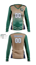 John P Stevens High School Volleyball 47771719 Women's Long Sleeve V-neck Shirt - 40