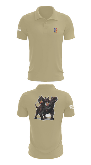 Short Sleeve Performance Polo, 1-174th ADA RGT, , Teamtime, Team time, sublimation, custom sports apparel, team uniforms, spirit wear, spiritwear, sports uniforms, custom shirts, team store, custom team store, fundraiser sports, apparel fundraiser