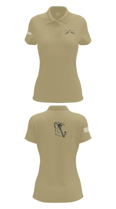 Q Troop 4/278th 47138510 Women's Short Sleeve Performance Polo  - 95