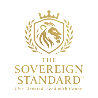 The Sovereign Standard Stainless Steel Water Bottle with a Straw Lid