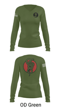 Red Warriors 36631252 Women's Long Sleeve V-neck Shirt - 57
