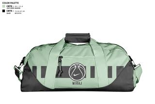 Duffle Bag, Miraj, Men's Basketball, Teamtime, Team time, sublimation, custom sports apparel, team uniforms, spirit wear, spiritwear, sports uniforms, custom shirts, team store, custom team store, fundraiser sports, apparel fundraiser