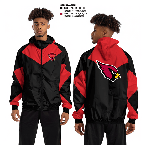 Windbreaker, plainfield cardinals, Track & Field, Teamtime, Team time, sublimation, custom sports apparel, team uniforms, spirit wear, spiritwear, sports uniforms, custom shirts, team store, custom team store, fundraiser sports, apparel fundraiser