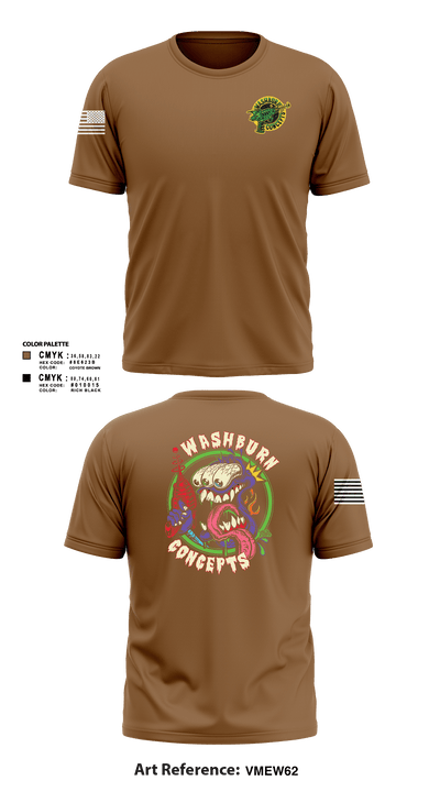 Washburn ConceptsWashburn Concepts 8471193 Short Sleeve Performance Shirt - 2