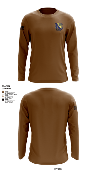 Long Sleeve Performance Shirt, 329th Chemical Co, , Teamtime, Team time, sublimation, custom sports apparel, team uniforms, spirit wear, spiritwear, sports uniforms, custom shirts, team store, custom team store, fundraiser sports, apparel fundraiser