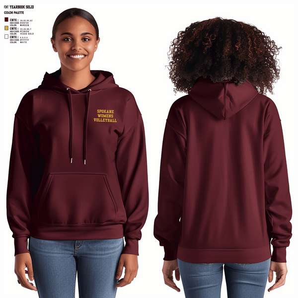 Hoodie, Spokane, Women's Volleyball, Teamtime, Team time, sublimation, custom sports apparel, team uniforms, spirit wear, spiritwear, sports uniforms, custom shirts, team store, custom team store, fundraiser sports, apparel fundraiser