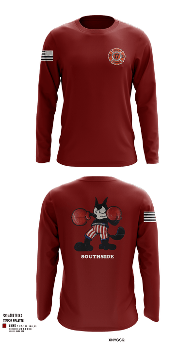 Station 17 90586189 Long Sleeve Performance Shirt - 2