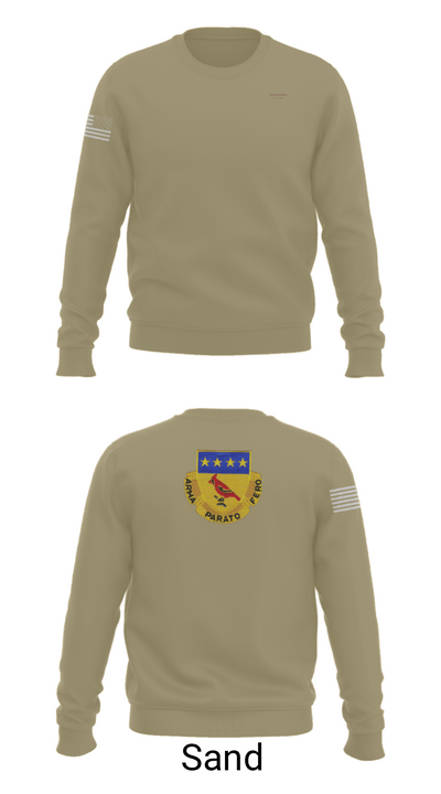 Alpha BTRY 2/138th FA 84014015 Crew Neck Sweatshirt - 81