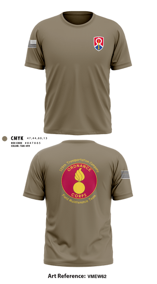 Short Sleeve Performance Shirt, 129th Heavy Transport Company129 TC CO, Army, Teamtime, Team time, sublimation, custom sports apparel, team uniforms, spirit wear, spiritwear, sports uniforms, custom shirts, team store, custom team store, fundraiser sports, apparel fundraiser